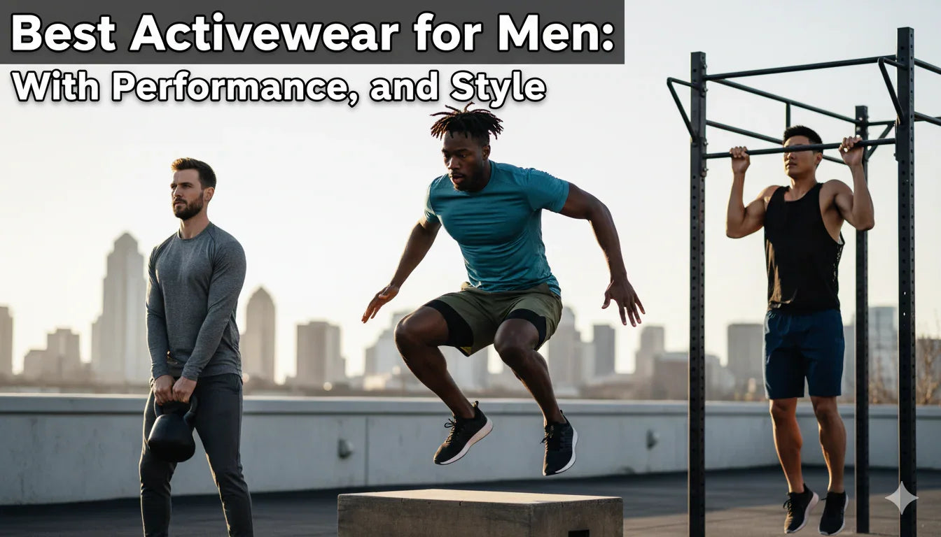 Best Activewear for Men:With Performance, and Style