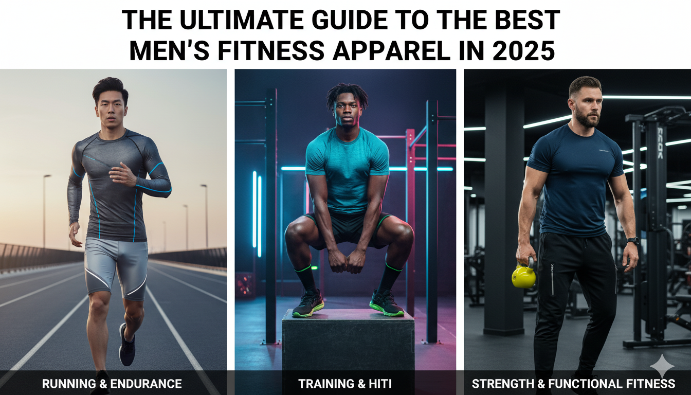 The Ultimate Guide to the Best Men's Fitness Apparel in 2025