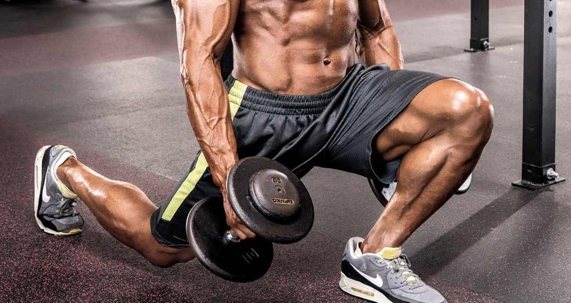 Dumbbell Leg Workout for Building Mass Efficiently