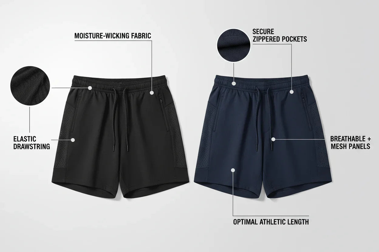 Things Every Man Needs in a Pair of Workout Shorts