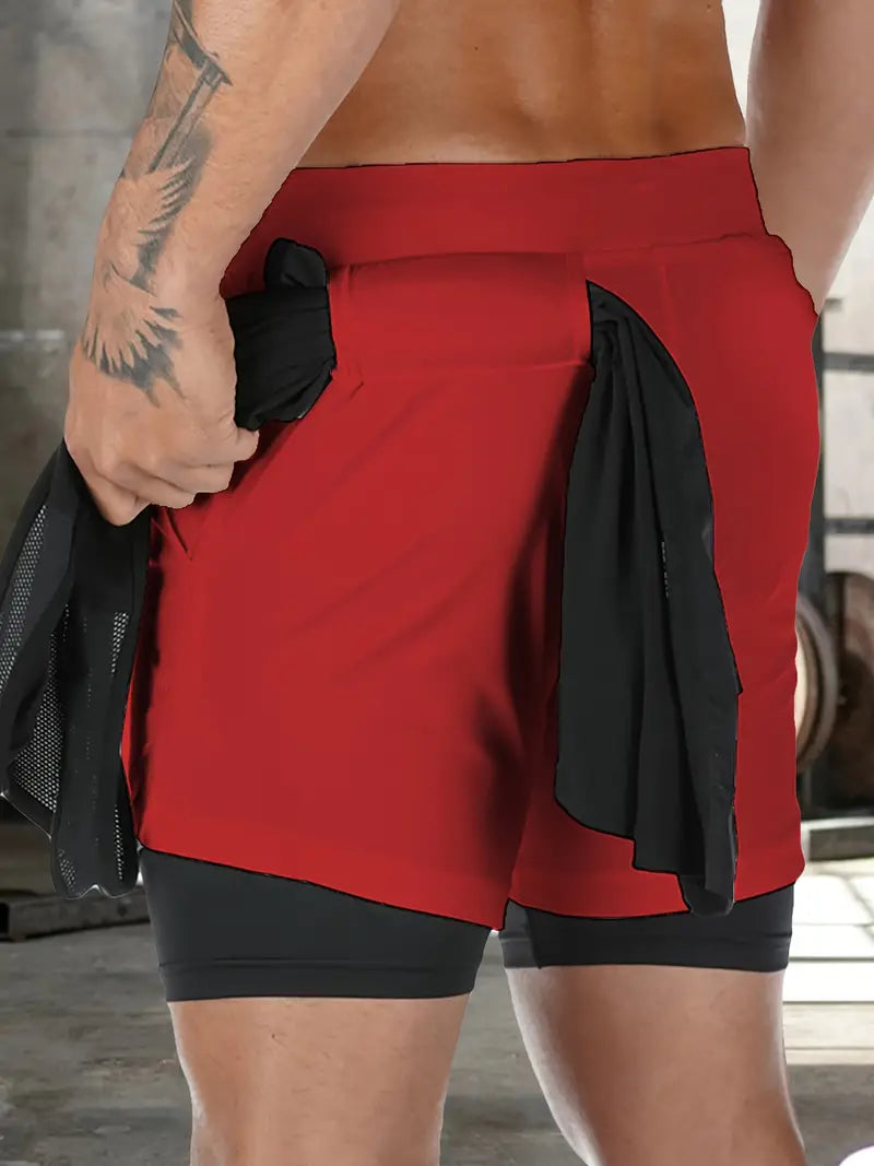 Men's Performance 2-in-1 Training Shorts - myovv.com