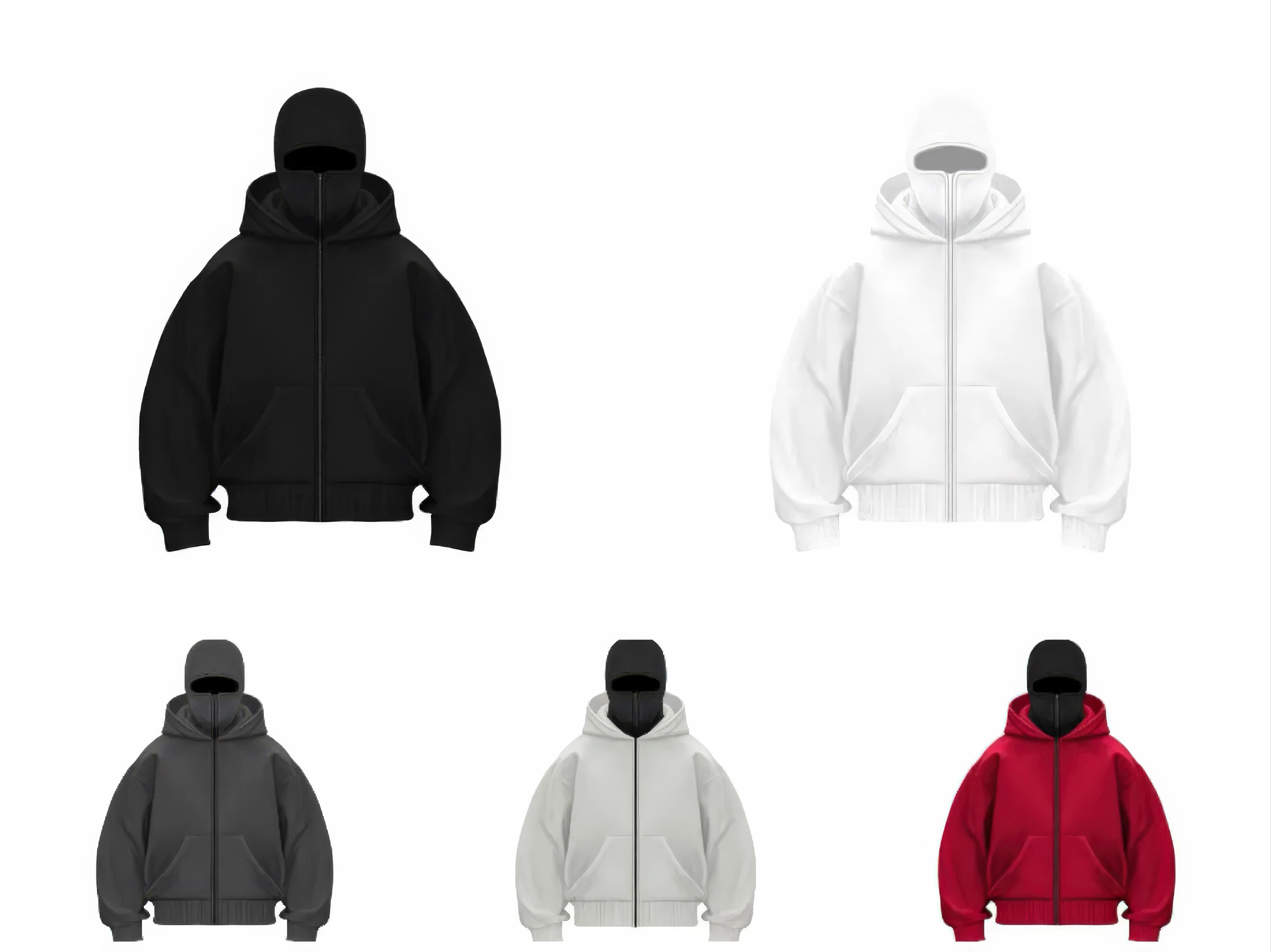 ShadowFlex Masked Zip Hoodie