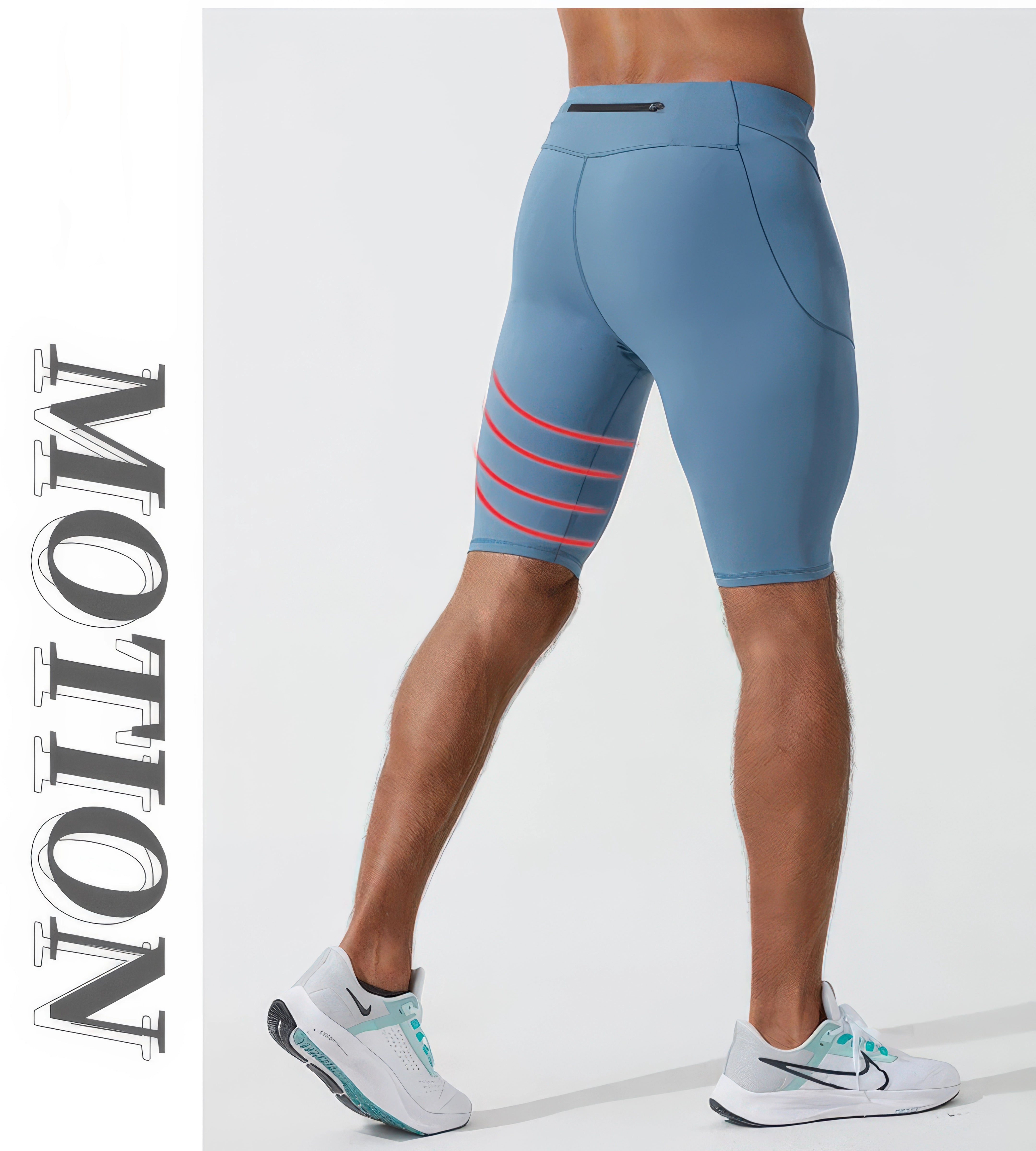 SwiftMove Quick-Dry Compression Shorts - MYOVV
