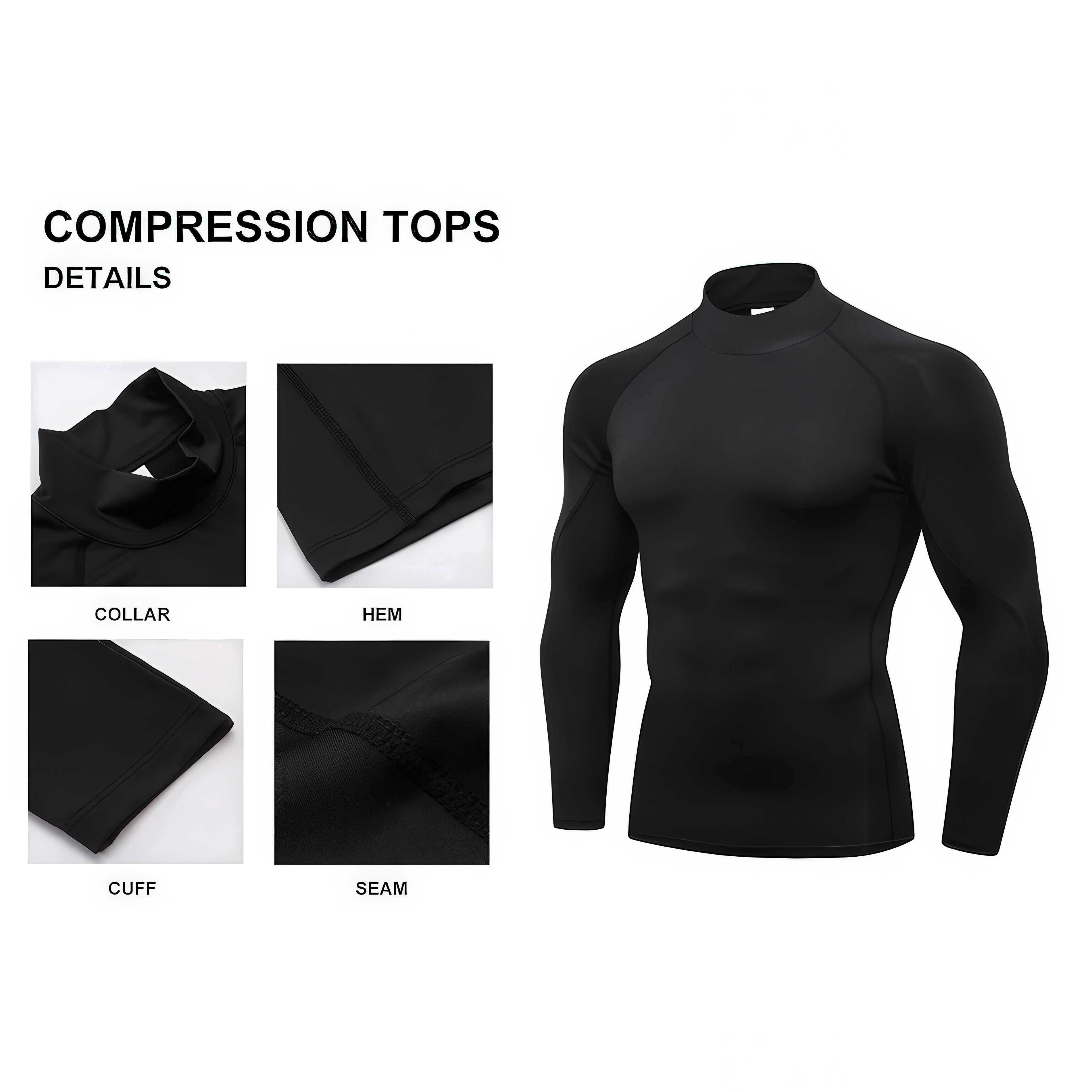 CoreShield Compression Turtleneck