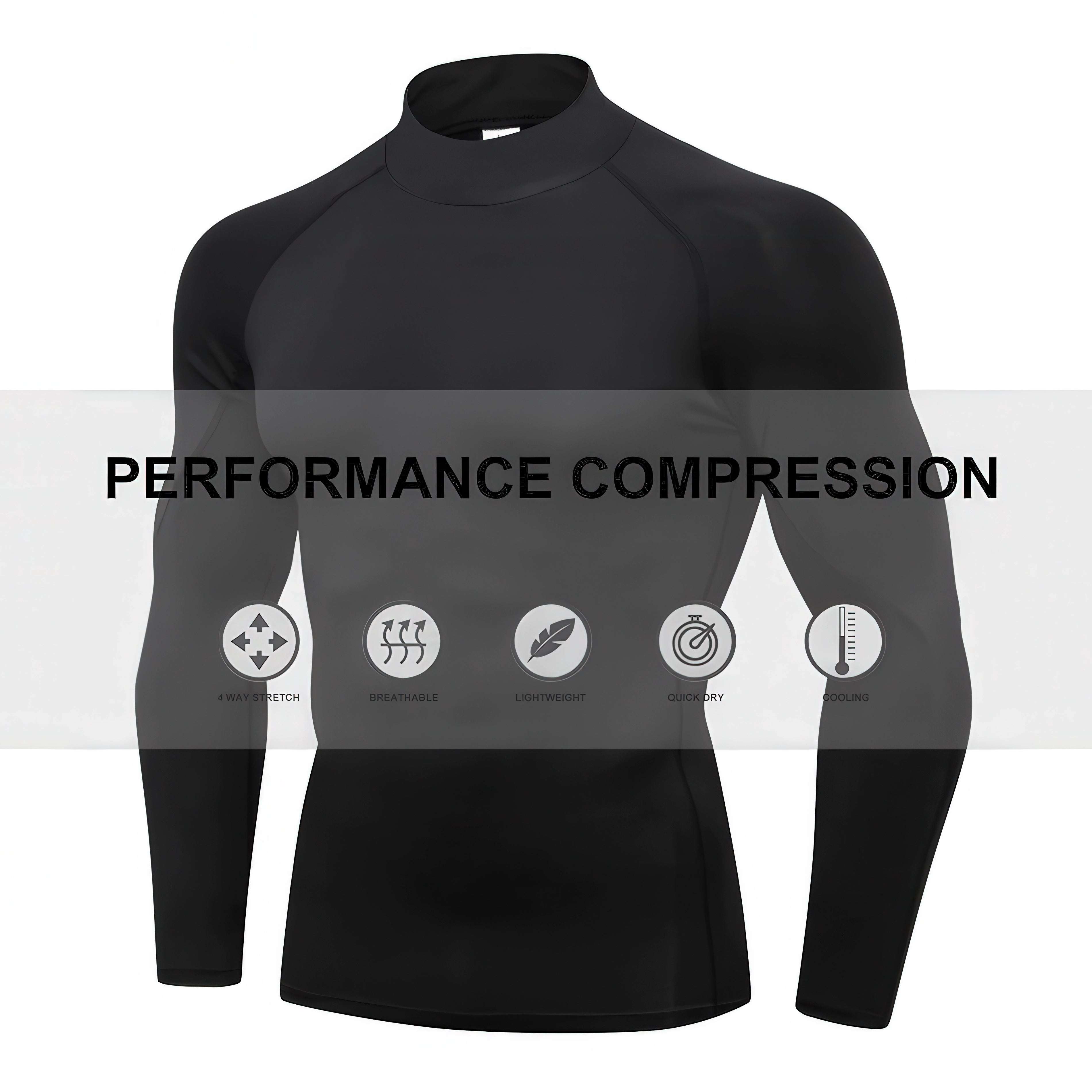 CoreShield Compression Turtleneck