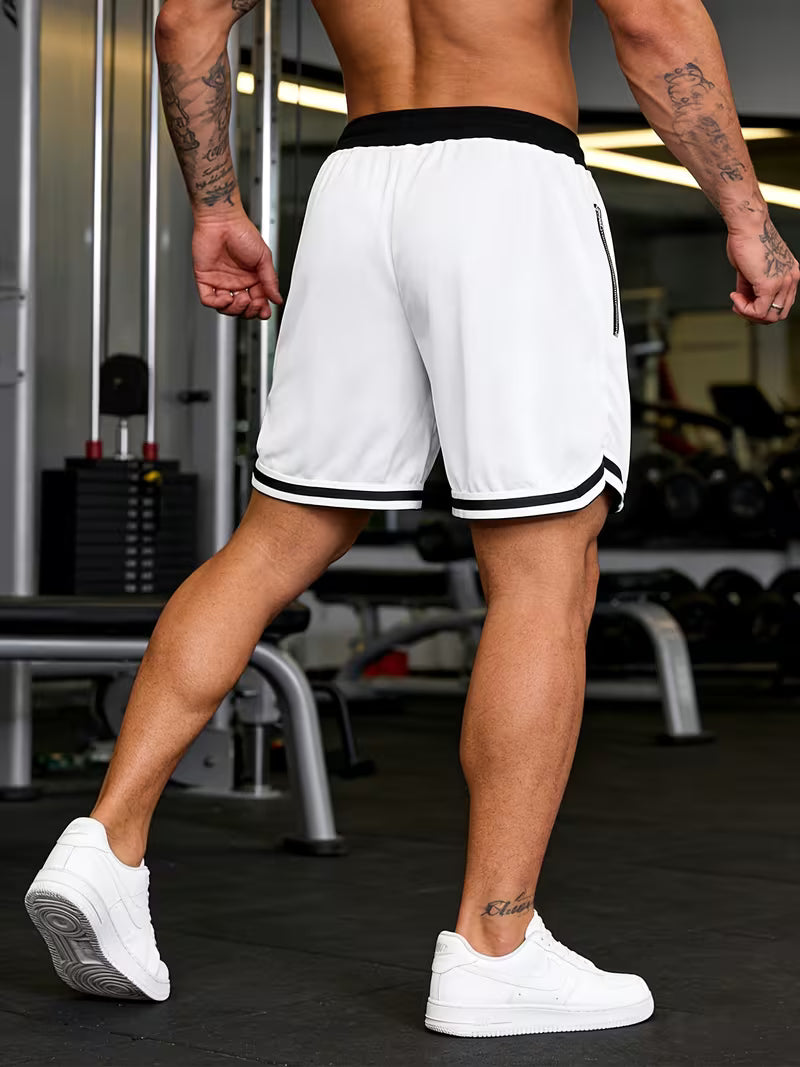 Men’s AirFlow Zip Pocket Basketball Shorts - MYOVV