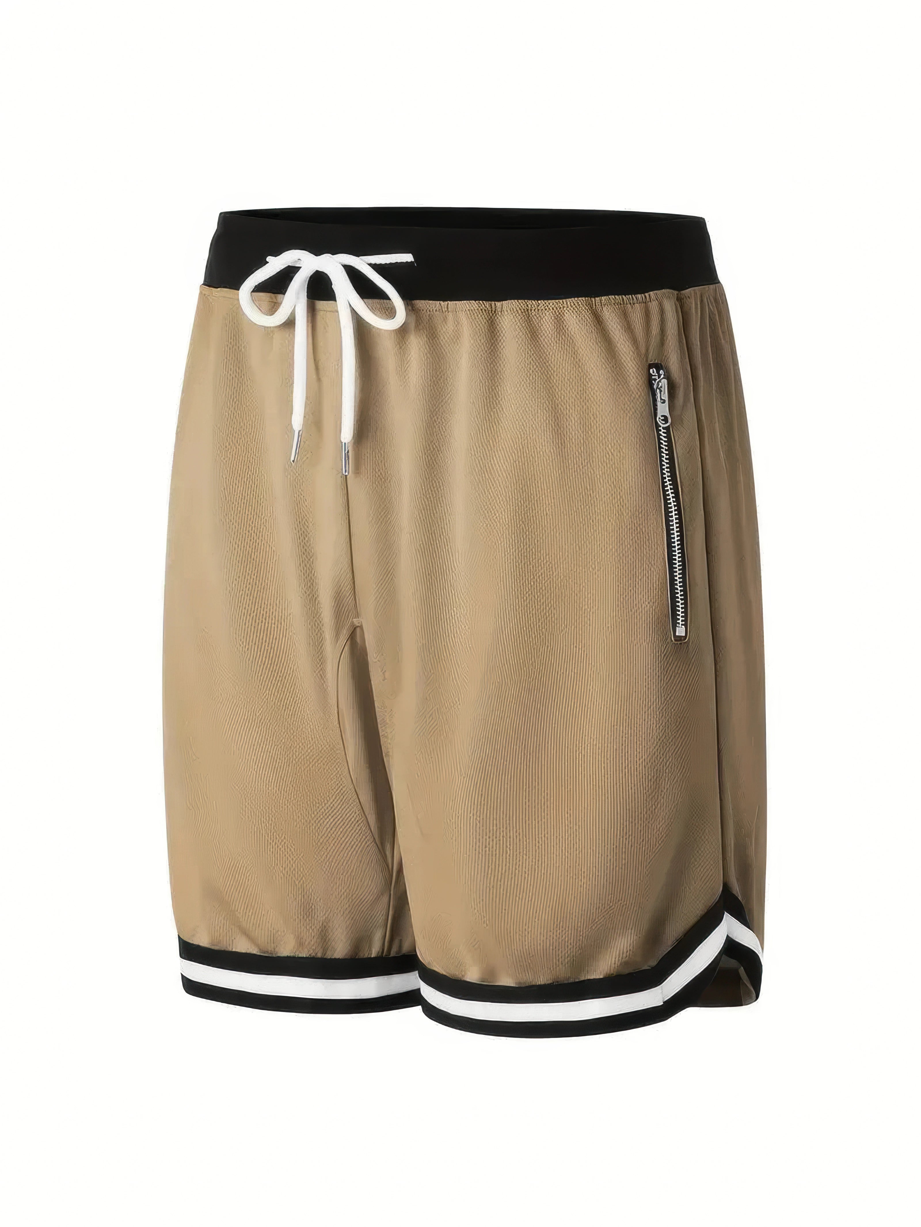 Men’s AirFlow Zip Pocket Basketball Shorts - MYOVV