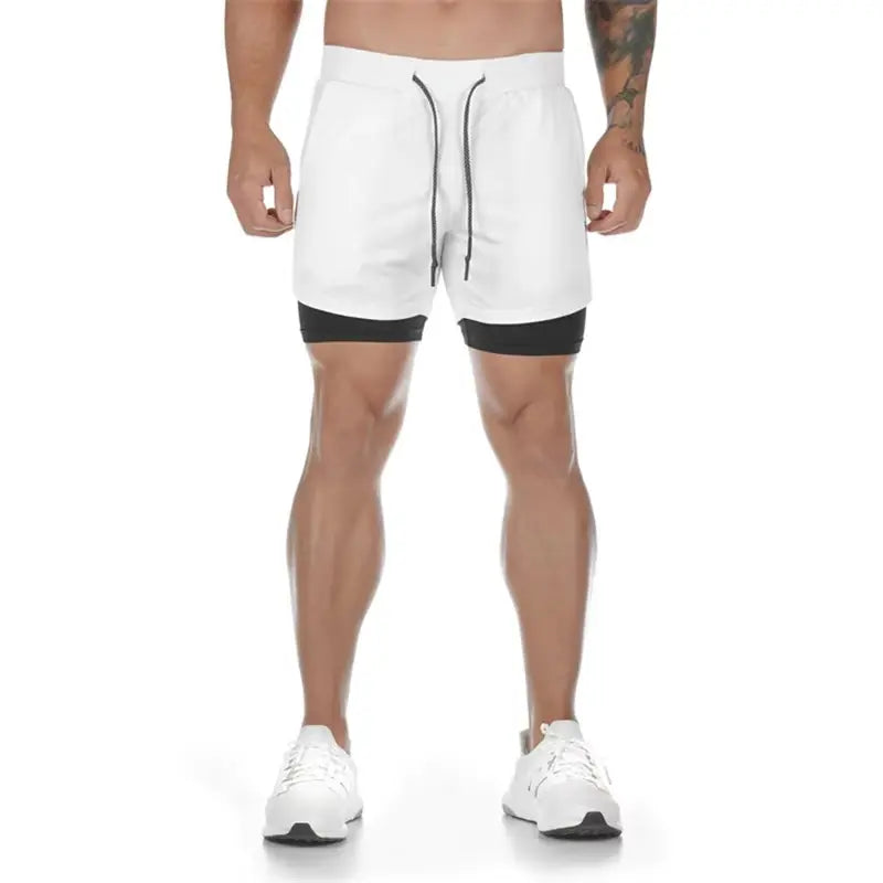 Men's Performance 2-in-1 Training Shorts - myovv.com