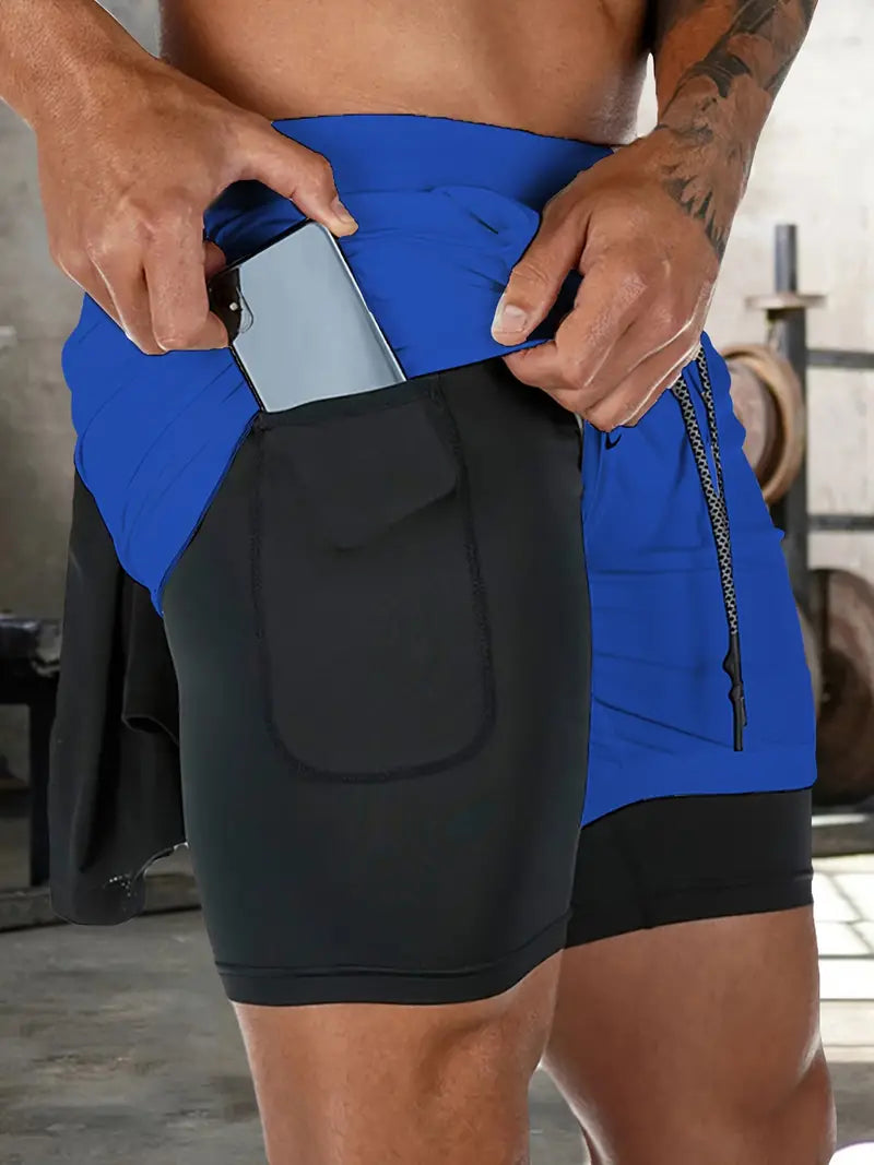 Men's Performance 2-in-1 Training Shorts - myovv.com