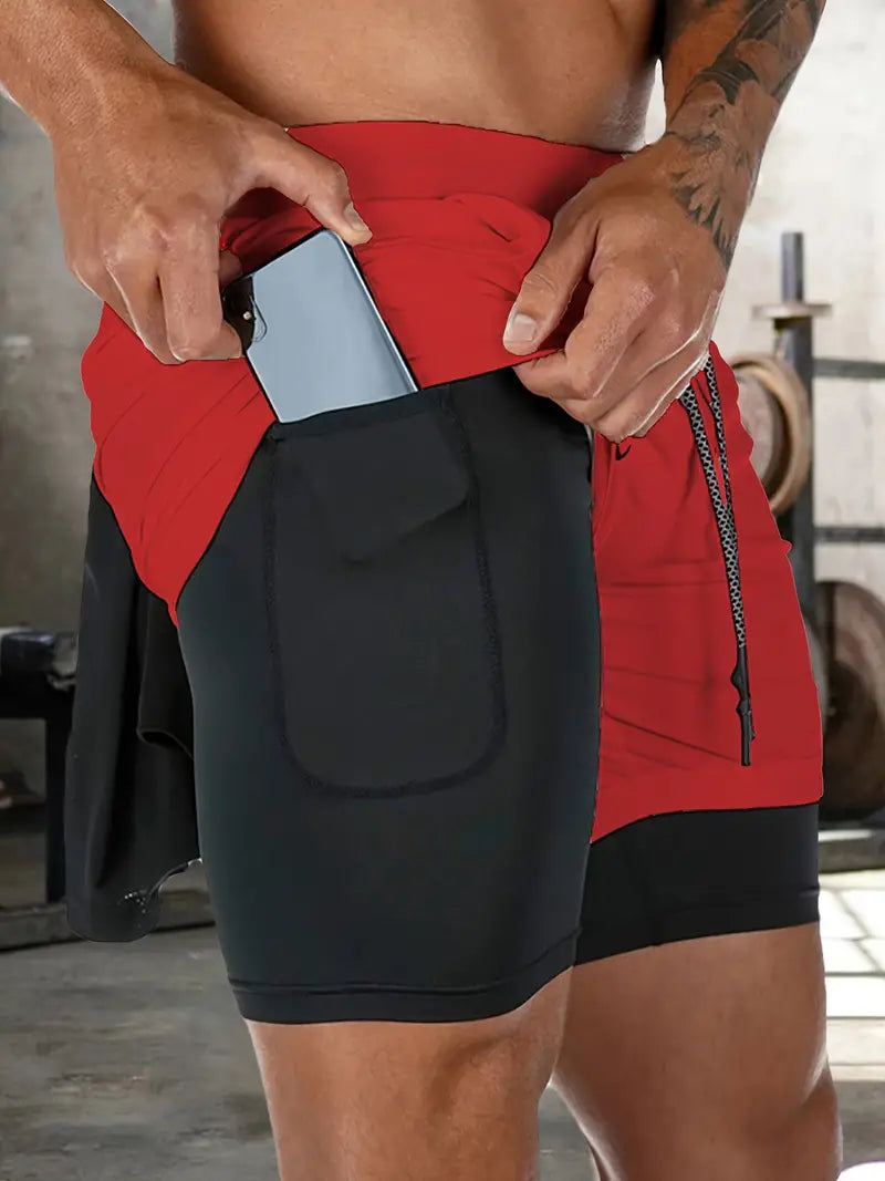 Men's Performance 2-in-1 Training Shorts - myovv.com