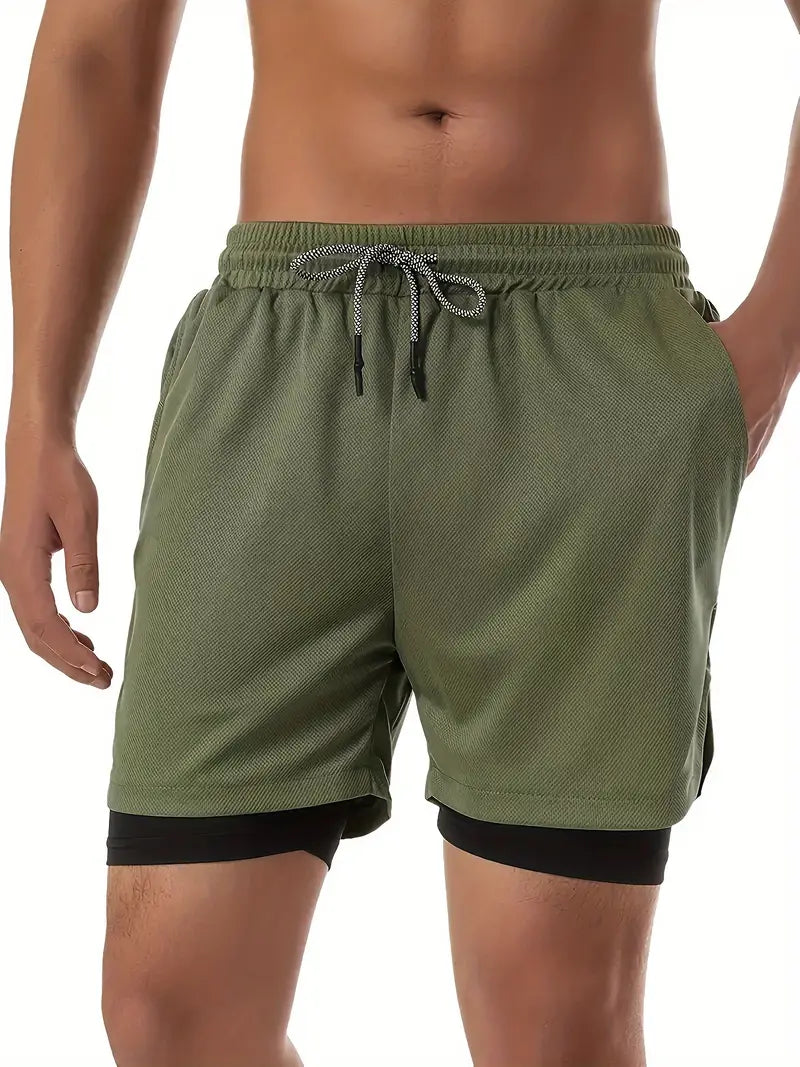 Men's Performance 2-in-1 Training Shorts - myovv.com