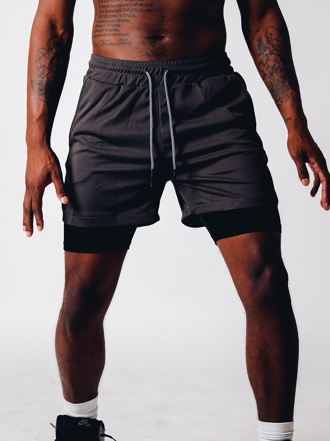 Men's Performance 2-in-1 Training Shorts - myovv.com