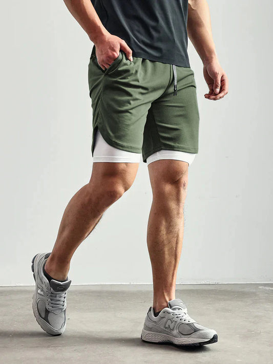 Men's Performance 2-in-1 Training Shorts