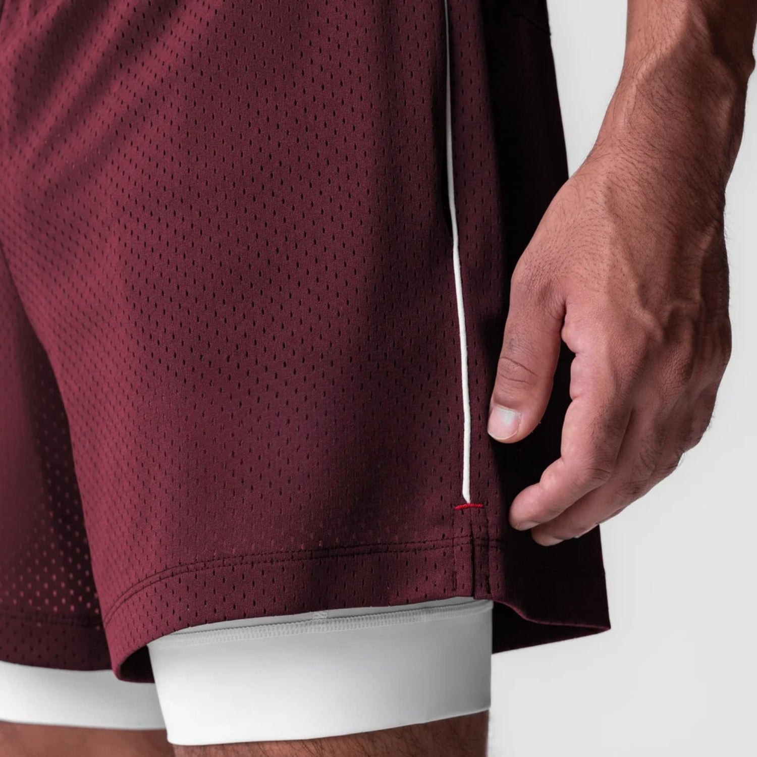 Men's 5-Inch Athletic Mesh Shorts with Built-In Liner - myovv.com