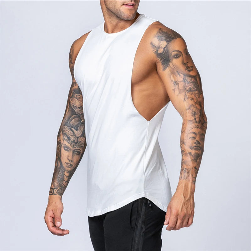 Men’s FlexCore Cotton Gym Tank - myovv.com