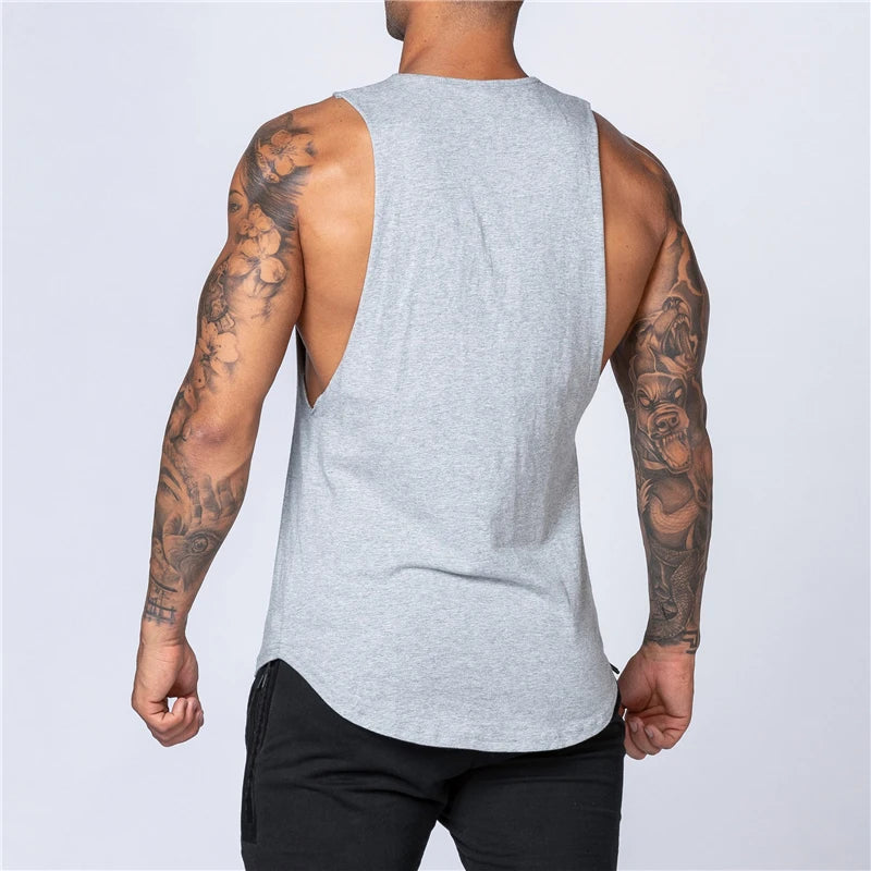 Men’s FlexCore Cotton Gym Tank - myovv.com