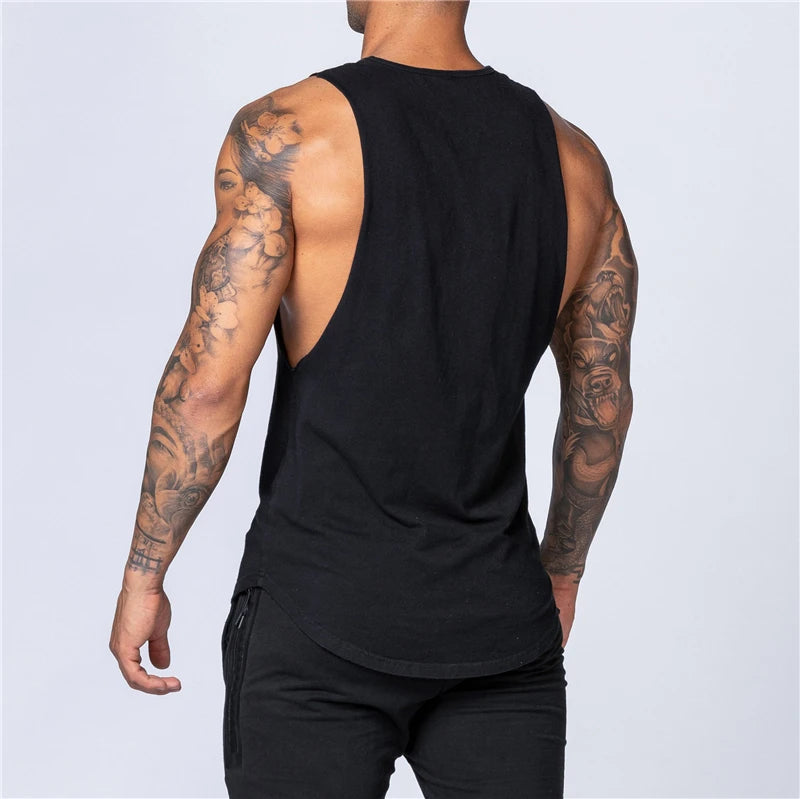 Men’s FlexCore Cotton Gym Tank - myovv.com