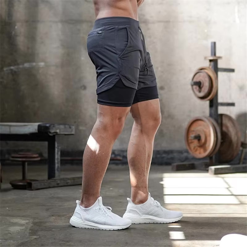 Men's Performance 2-in-1 Training Shorts - myovv.com