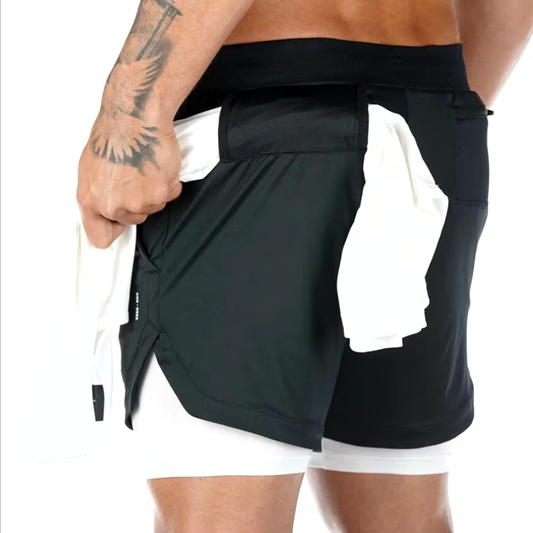 Men's Performance 2-in-1 Training Shorts - myovv.com